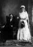 Wedding Photograph of Emil and Clara Brink Tschuden